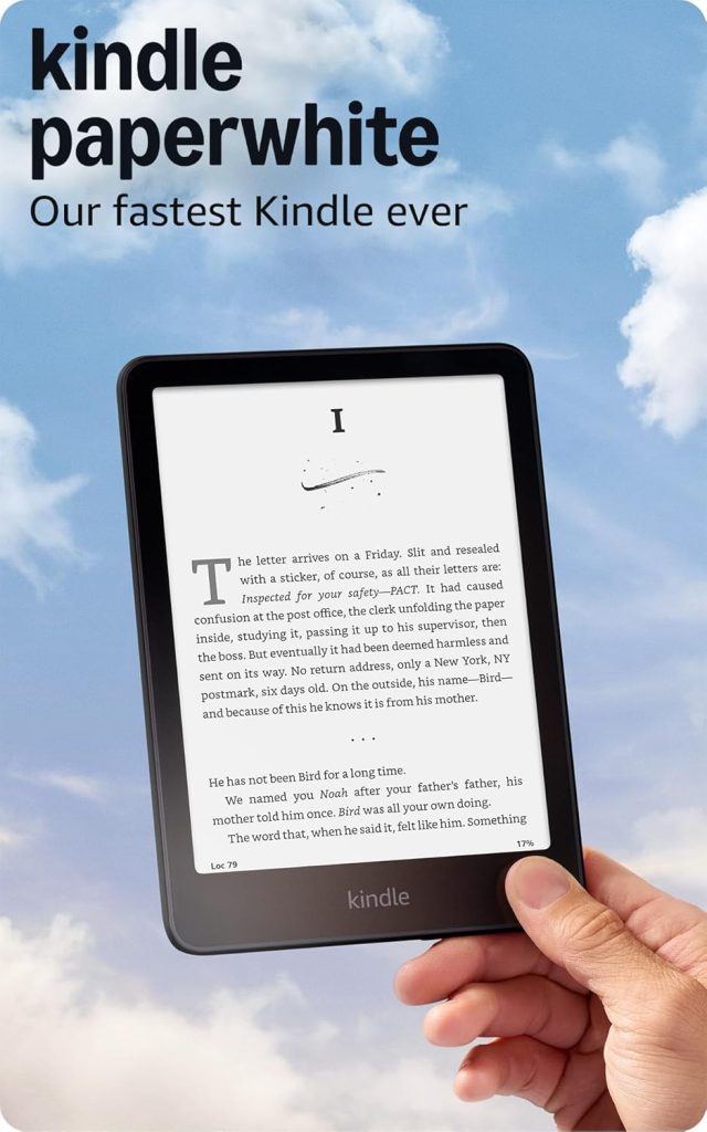 Amazon Kindle Paperwhite 16GB (newest model) – 20% faster