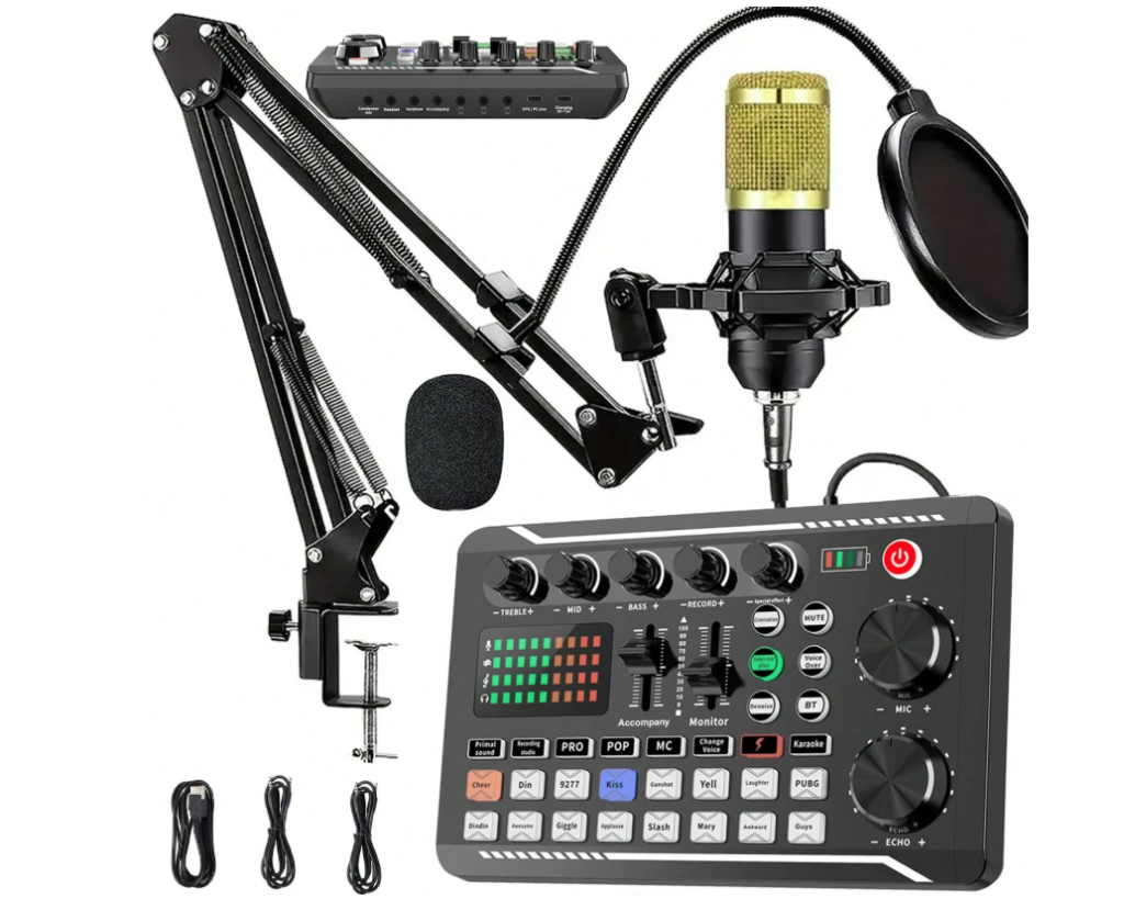 Podcast Microphone Equipment